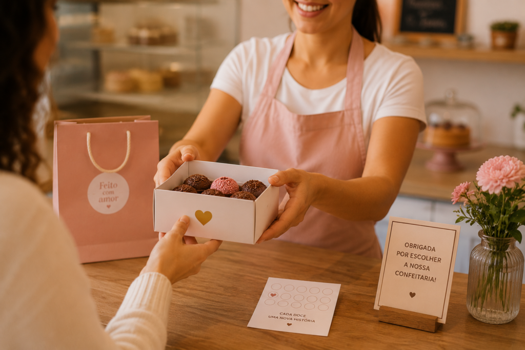 Fidelizando clientes na confeitaria